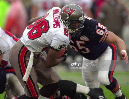 Pat screaming down the field, taking names!